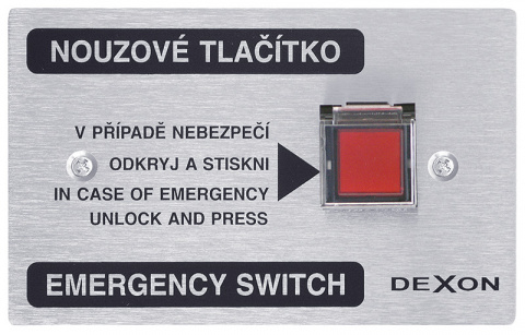 DEXON Nouzové tlačítko ES 100