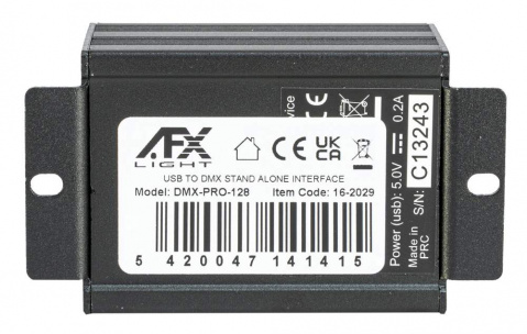 DMX-PRO-128 * USB DMX převodník AFX