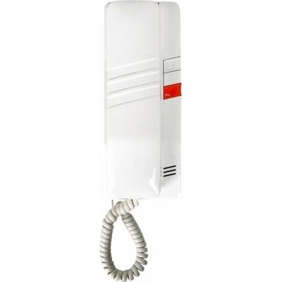 Domácí telefon Tesla DT93 s bzučákem, bílý