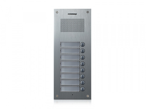 DR-8UM - dveřní stanice, audio + 8 tlačítek, 4+n