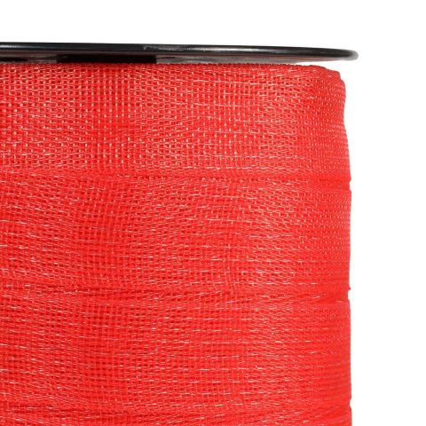 Elektrická páska s šířkou 40 mm, oranžová, délka 200 m