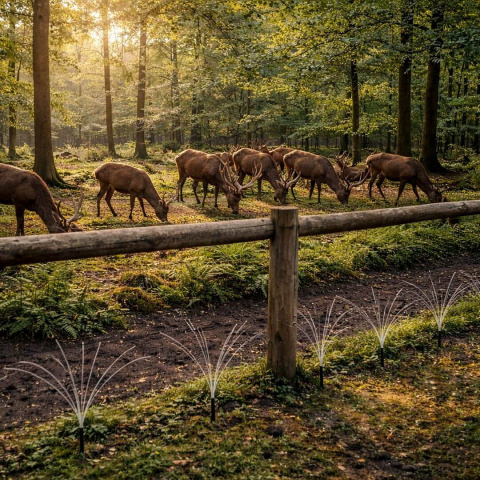 Elektrická tráva s ocelovými vodiči pro elektrický ohradník - 10 ks