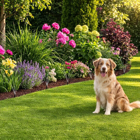 Elektrická tráva s ocelovými vodiči pro elektrický ohradník - 10 ks