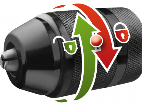 Elektrická vrtačka s příklepem 850 W Extol Industrial 8790031