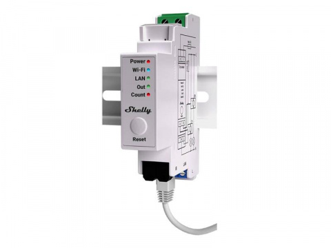Elektroměr 1F na DIN lištu SHELLY PRO EM-50 Wi-Fi