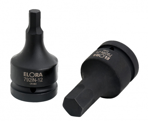 ELORA Gola ořech imbus 1" H17, rázový kovaný úderový, silový