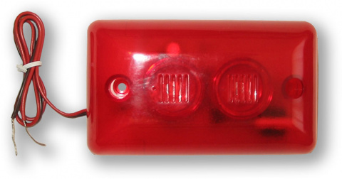 ES-35L - piezosiréna 115dB, stroboskop