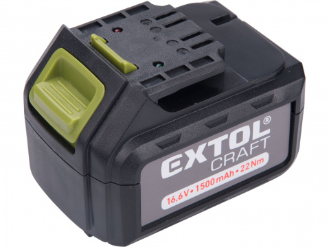 EXTOL CRAFT baterie akumulátorová, 16V Li-ion, 1500mAh 402420E