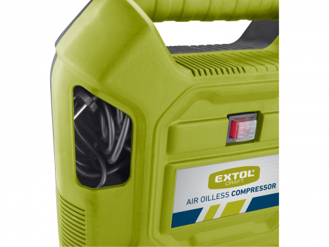 EXTOL CRAFT kompresor bezolejový, 1100W 418102