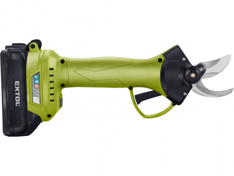 EXTOL CRAFT nůžky zahradní aku, BRUSHLESS, 20V Li-ion, 2Ah 402456