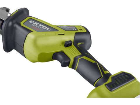 EXTOL CRAFT pila ocaska jednoruční aku, BRUSHLESS, 20V Li-ion, bez baterie a nabíječky