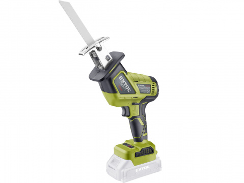 EXTOL CRAFT pila ocaska jednoruční aku, BRUSHLESS, 20V Li-ion, bez baterie a nabíječky