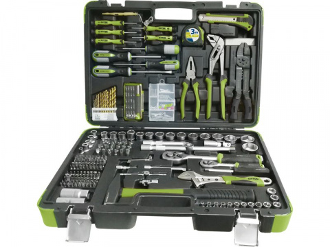 EXTOL CRAFT sada nářadí 303ks, 1/4", 1/2" 918303