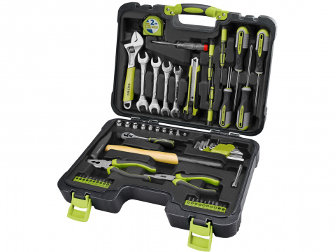 EXTOL CRAFT sada nářadí 59ks, 1/4", CrV 6583