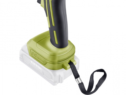 EXTOL CRAFT vrtací šroubovák aku, BRUSHLESS, 20V Li-ion, bez baterie a nabíječky 402451