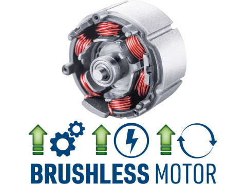 EXTOL CRAFT vrtací šroubovák aku, BRUSHLESS, 20V Li-ion, 2Ah, SET SADA NÁŘADÍ 46KS