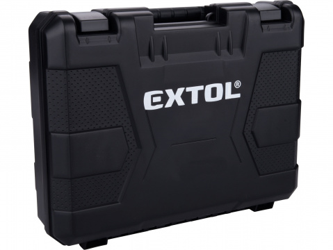 EXTOL INDUSTRIAL Aku vrtací šroubovák s příklepem SHARE20V, 20V Li-ion, 2000mAh 8791802