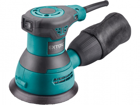 EXTOL INDUSTRIAL bruska excentrická, jednoruční, 125mm, 350W 8794200