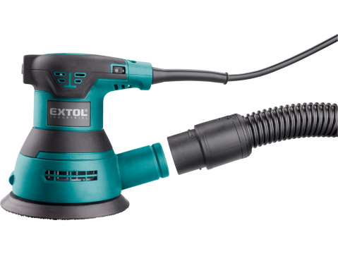 EXTOL INDUSTRIAL bruska excentrická, jednoruční, 125mm, 350W 8794200