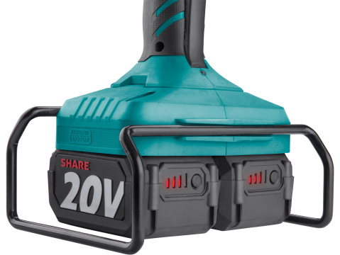 EXTOL INDUSTRIAL bruska úhlová aku SHARE20V, 150/180mm, BRUSHLESS, 2x4Ah 8791846