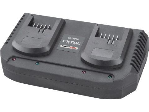 EXTOL INDUSTRIAL bruska úhlová aku SHARE20V, 150/180mm, BRUSHLESS, 2x4Ah 8791846