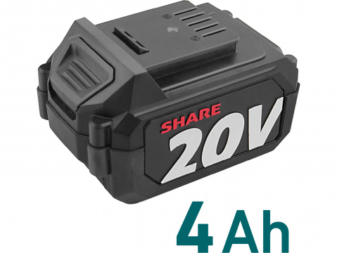EXTOL INDUSTRIAL fukar aku SHARE20V, BRUSHLESS, 4Ah 8791906