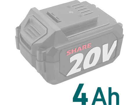 EXTOL INDUSTRIAL fukar aku SHARE20V, BRUSHLESS, bez baterie a nabíječky 8791907