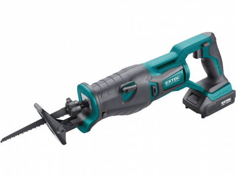EXTOL INDUSTRIAL mečová pila ocaska aku SHARE20V, BRUSHLESS, 20V Li-ion, 2000mAh