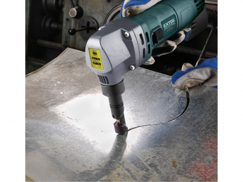 EXTOL INDUSTRIAL Nůžky na plech elektrické prostřihovačky 600W, 8797206