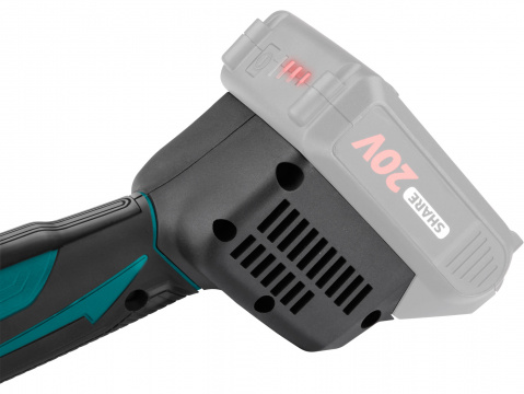 EXTOL INDUSTRIAL nůžky na plech, prostřihovačky aku SHARE20V, bez baterie a nabíječky