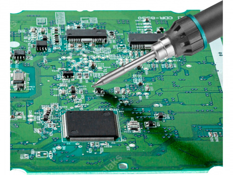 EXTOL INDUSTRIAL Pájka hrotová s digitální regulací, napájení USB-C 8794511