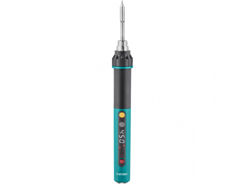 EXTOL INDUSTRIAL Pájka hrotová s digitální regulací, napájení USB-C 8794511