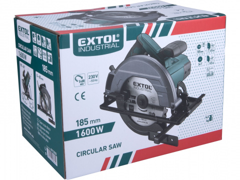 EXTOL INDUSTRIAL pila kotoučová, 185mm, 1600W 8793000