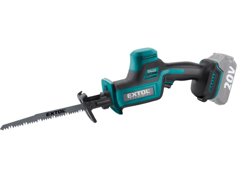 EXTOL INDUSTRIAL pila ocaska aku SHARE20V, BRUSHLESS, bez baterie a nabíječky 8791829