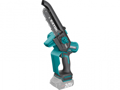 EXTOL INDUSTRIAL pila řetězová aku jednoruční SHARE20V, 13cm, BRUSHLESS, bez baterie