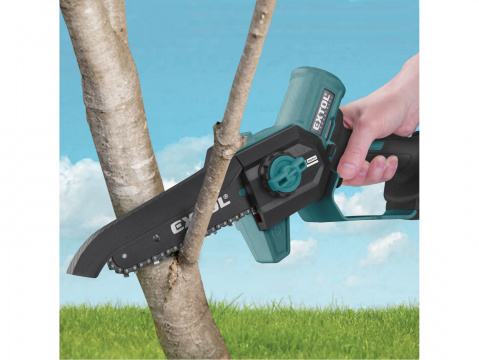 EXTOL INDUSTRIAL pila řetězová aku jednoruční SHARE20V, 13cm, BRUSHLESS, bez baterie