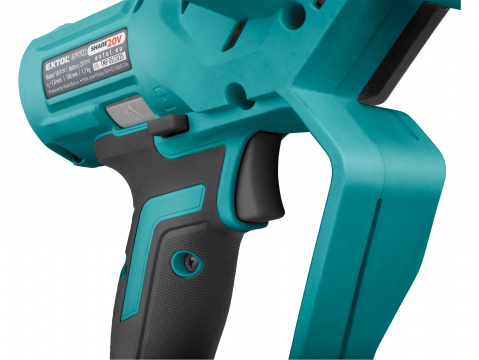 EXTOL INDUSTRIAL pila řetězová aku jednoruční SHARE20V, 13cm, BRUSHLESS, bez baterie