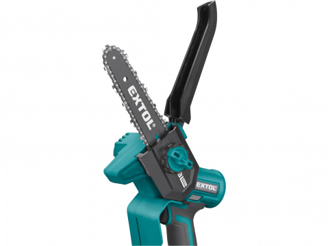 EXTOL INDUSTRIAL pila řetězová aku jednoruční SHARE20V, 13cm, BRUSHLESS, bez baterie