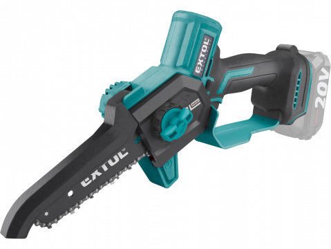 EXTOL INDUSTRIAL pila řetězová aku jednoruční SHARE20V, 13cm, BRUSHLESS, bez baterie