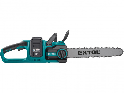EXTOL INDUSTRIAL pila řetězová aku SHARE20V, 40cm, BRUSHLESS, 2x4Ah 8791920