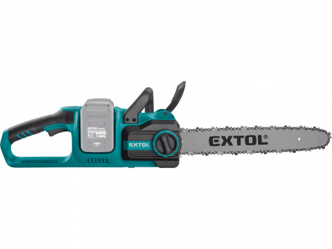 EXTOL INDUSTRIAL pila řetězová aku SHARE20V, 40cm, BRUSHLESS, bez baterie a nabíječky