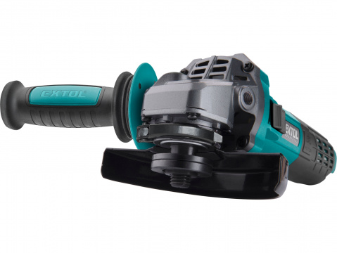 EXTOL INDUSTRIAL Úhlová bruska 125mm,1550W, regulace otáček, bezuhlíková