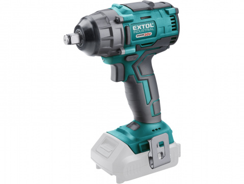 EXTOL INDUSTRIAL utahovák rázový 1/2“ aku SHARE20V, 250Nm, 20V Li-ion,