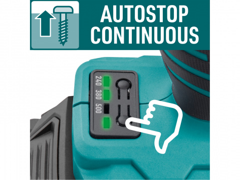 EXTOL INDUSTRIAL utahovák rázový 1/2" aku SHARE20V, 500Nm, BRUSHLESS, 2Ah 8791814