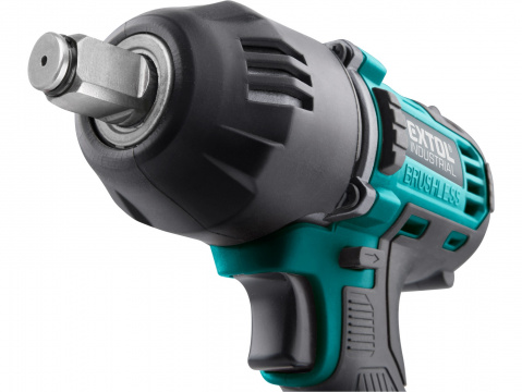 EXTOL INDUSTRIAL utahovák rázový 1/2" aku SHARE20V, 20V Li-ion, 400Nm, 2000mAh 8791812