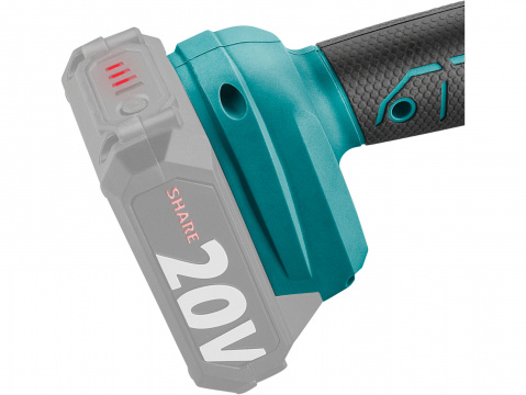 EXTOL INDUSTRIAL vazač armatur aku SHARE20V, BRUSHLESS, bez baterie a nabíječky 8791861