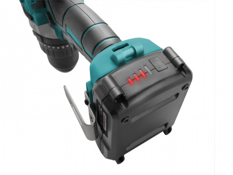 EXTOL INDUSTRIAL vrtací šroubovák aku s příklepem SHARE20V, BRUSHLESS, 20V Li-ion, 2 Ah