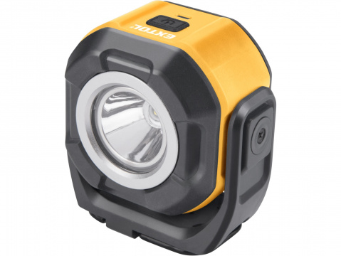 EXTOL LIGHT Aku světlo, reflektor oboustranný LED 500lm USB nabíjecí 43271