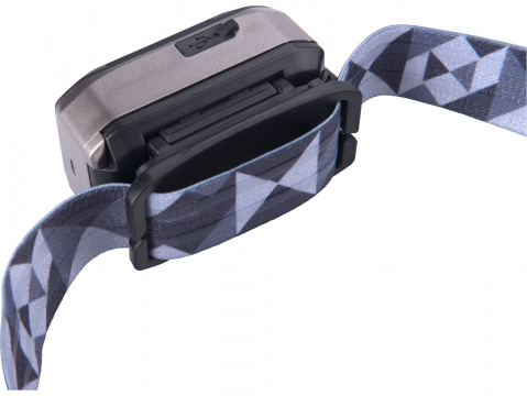 EXTOL LIGHT čelovka 500lm, Dual Power - Li-ion nebo AAA, USB nabíjení, s IR čidlem