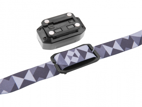 EXTOL LIGHT čelovka 500lm, Dual Power - Li-ion nebo AAA, USB nabíjení, s IR čidlem